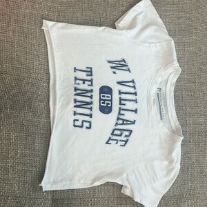 Excellent condition! girls Prince Peter W. Village Tennis Crop Tee. Size:medium